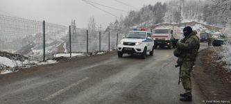 Laçın-Xankəndi yolundan  RSK-ya məxsus 24  avtomobil keçib (FOTO)