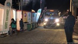 Rusiya sülhməramlılarına məxsus iki yük avtomobili Laçın yolundan keçib (FOTO)