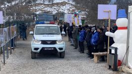 Rusiya sülhməramlılarına məxsus 14 avtomobil Laçın yolundan keçib (FOTO/VİDEO)