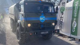 Sülhməramlılara aid 11 avtomobil Laçın yolundan keçib (FOTO)