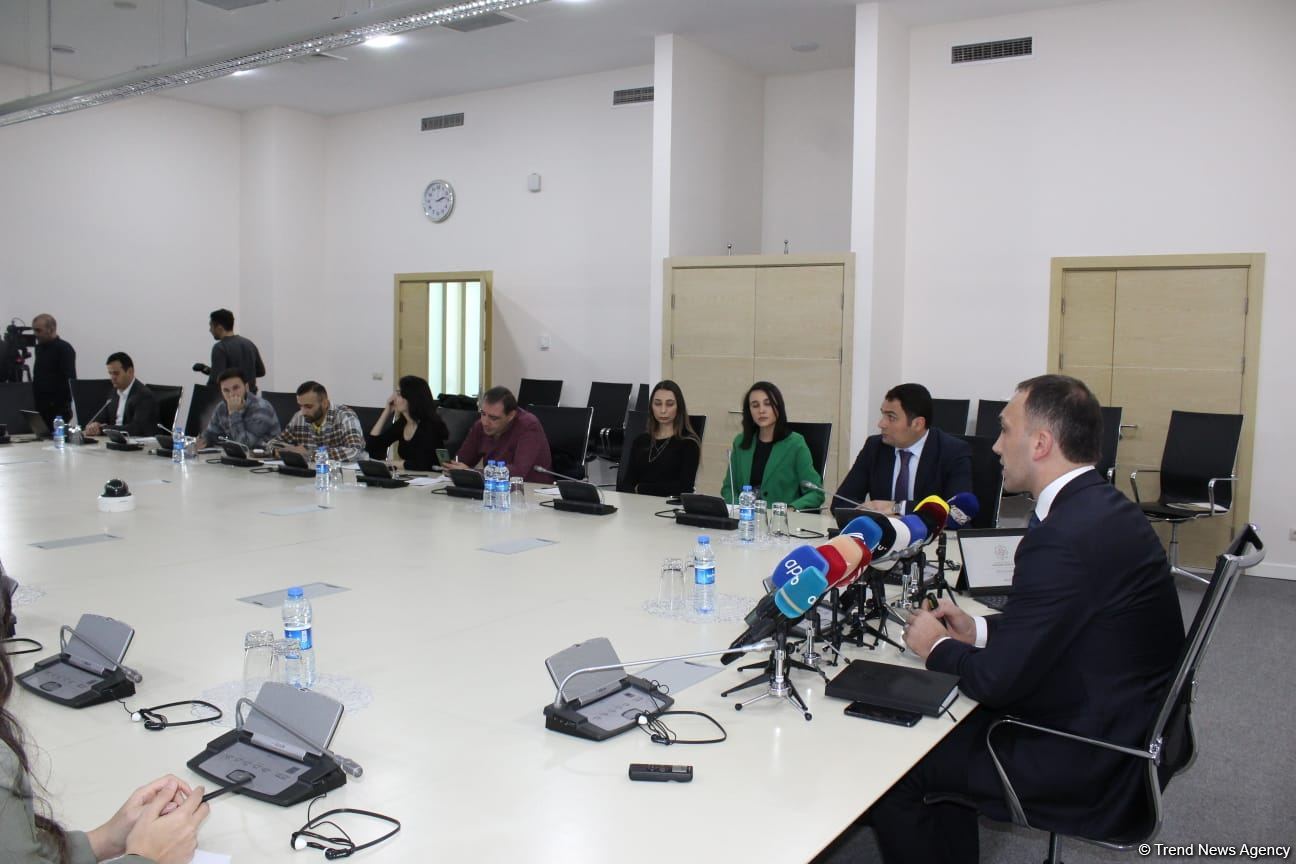 Sahibkarlığın İnkişafı Fondunun fəaliyyətinə dair mətbuat konfransı keçirilib (FOTO)