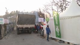 Rusiya sülhməramlılarına aid daha 2 avtomobil Laçın yolundan keçib (FOTO)
