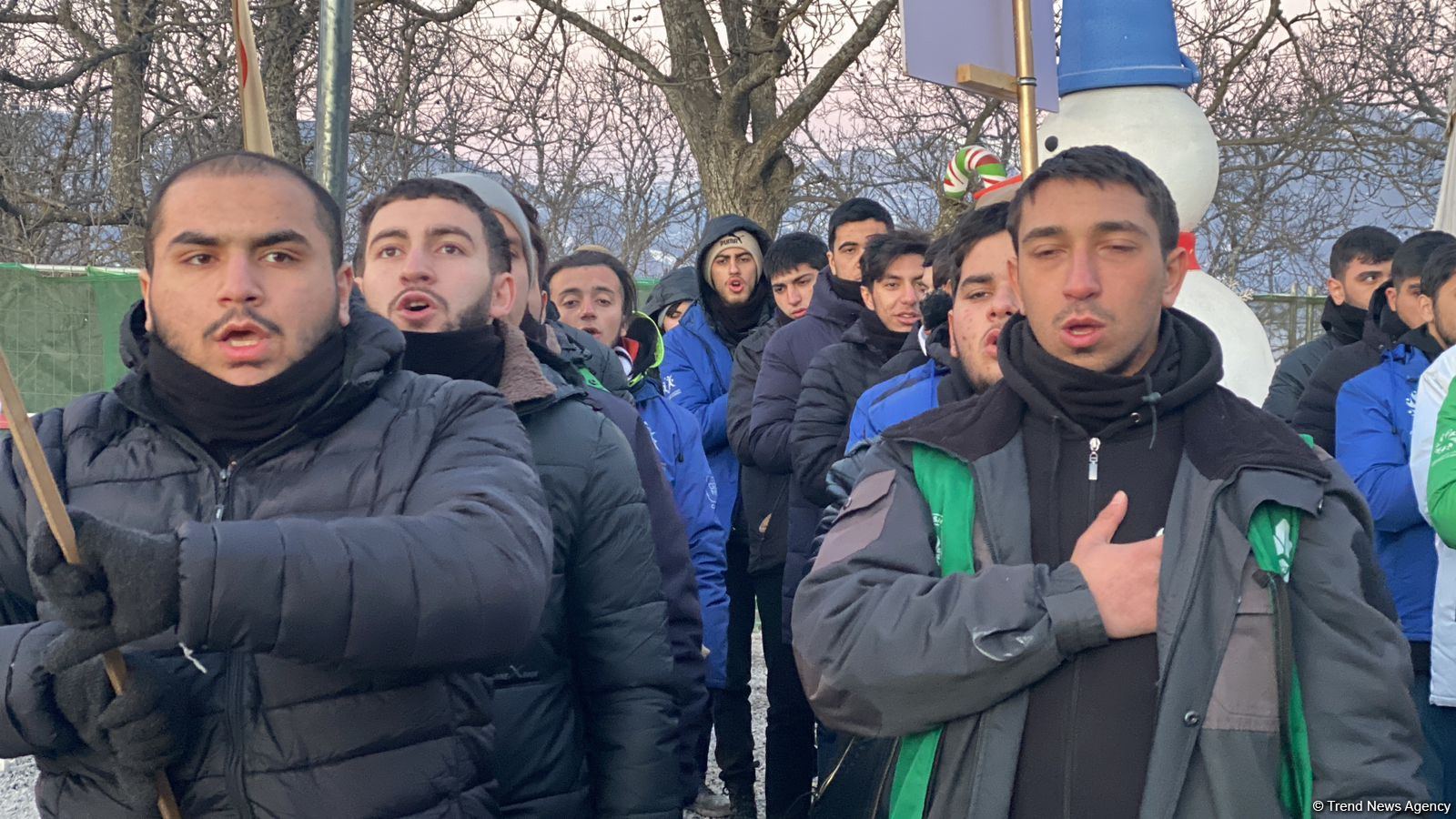 Laçın-Xankəndi yolunda etirazlar 46 gündür davam edir (FOTO)