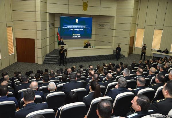 Baş Prokurorluqda geniş kollegiya iclası keçirilib (FOTO) (ƏLAVƏ OLUNUB)