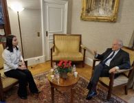 Azərbaycanın Fransadakı səfiri Fransa Senatının Komitə sədri ilə görüşüb (FOTO)