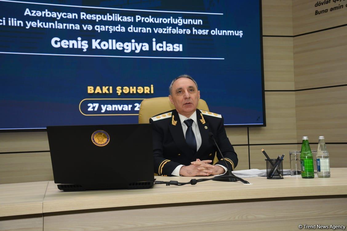 Baş Prokurorluq ekologiya sahəsindəki qanun pozuntularına qarşı mübarizəni gücləndirib - Kamran Əliyev
