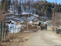 Rusiya sülhməramlılarına aid daha 3 avtomobil Laçın yolundan keçib (FOTO)
