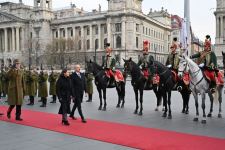 Budapeştdə Azərbaycan Prezidenti İlham Əliyevin rəsmi qarşılanma mərasimi olub (FOTO/VİDEO)