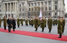 Budapeştdə Azərbaycan Prezidenti İlham Əliyevin rəsmi qarşılanma mərasimi olub (FOTO/VİDEO)