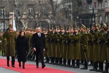 Budapeştdə Azərbaycan Prezidenti İlham Əliyevin rəsmi qarşılanma mərasimi olub (FOTO/VİDEO)