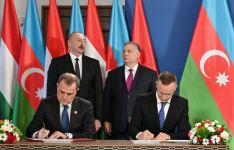 Budapeştdə Azərbaycan-Macarıstan sənədləri imzalanıb (FOTO/VİDEO)