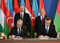 Budapeştdə Azərbaycan-Macarıstan sənədləri imzalanıb (FOTO/VİDEO)