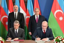 Budapeştdə Azərbaycan-Macarıstan sənədləri imzalanıb (FOTO/VİDEO)