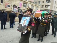 Şəhid Orxan Əsgərovun nəşi yaşadığı evə gətirilib (FOTO)