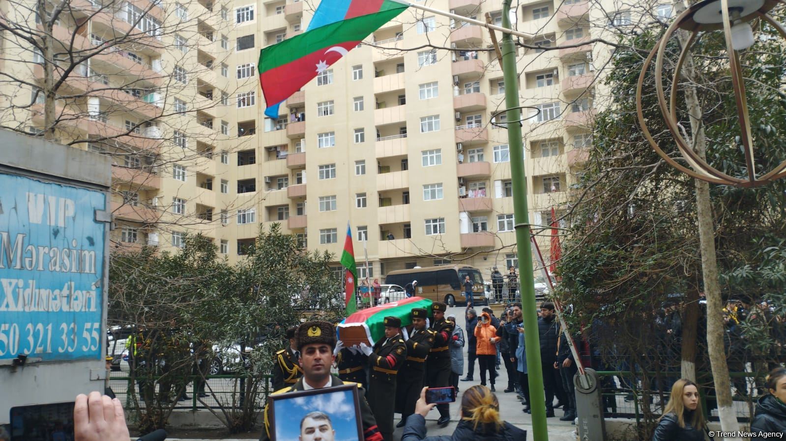 Şəhid Orxan Əsgərovun nəşi yaşadığı evə gətirilib (FOTO)