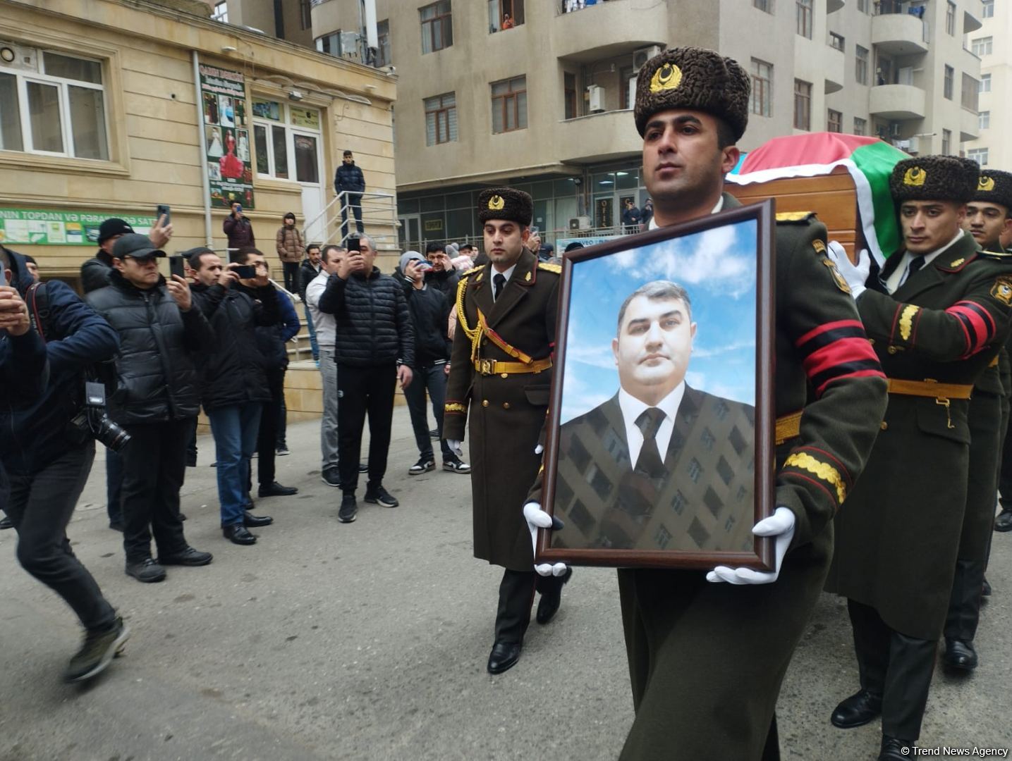 Şəhid Orxan Əsgərovun nəşi yaşadığı evə gətirilib (FOTO)