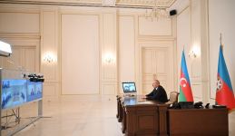 Prezident İlham Əliyev Türkiyənin milli təhsil nazirini və TBMM-in bir qrup üzvünü videokonfrans formatında qəbul edib (FOTO/VİDEO) (YENİLƏNİB)