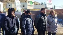 Azərbaycanın Rus İcmasının və Rus Gəncləri Assosiasiyasının üzvləri Laçın yolunda ekofəallara qoşulublar (FOTO)