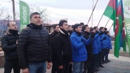 Laçın-Xankəndi yolunda etirazlar 53 gündür davam edir (FOTO)