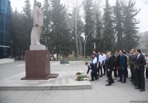 Gənclər paytaxtının simvolik açarı Mingəçevir şəhərinə təqdim edilib (FOTO)