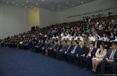 Gənclər paytaxtının simvolik açarı Mingəçevir şəhərinə təqdim edilib (FOTO)
