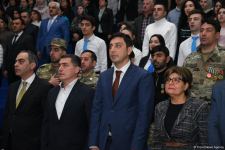 Gənclər paytaxtının simvolik açarı Mingəçevir şəhərinə təqdim edilib (FOTO)