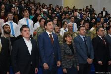 Gənclər paytaxtının simvolik açarı Mingəçevir şəhərinə təqdim edilib (FOTO)
