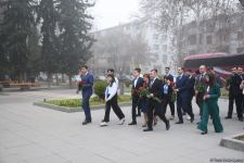 Gənclər paytaxtının simvolik açarı Mingəçevir şəhərinə təqdim edilib (FOTO)