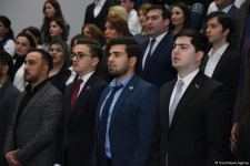 Gənclər paytaxtının simvolik açarı Mingəçevir şəhərinə təqdim edilib (FOTO)