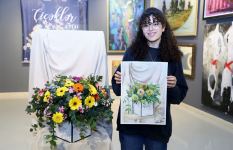 Gənclər Gününə həsr olunan “Çiçəklər” etüdü (FOTO)