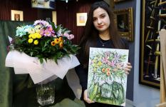Gənclər Gününə həsr olunan “Çiçəklər” etüdü (FOTO)