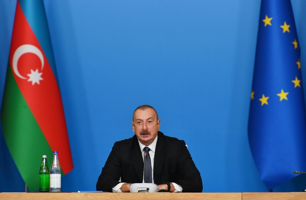 Prezident İlham Əliyev: Biz artıq Cənub Qaz Dəhlizinin genişləndirilməsi haqqında danışırıq