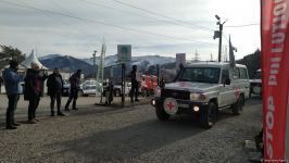 RSK və BQXK-ya məxsus maşınlar aksiya ərazisindən keçib (FOTO)