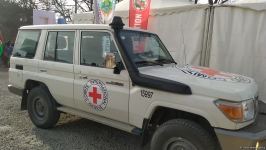 RSK və BQXK-ya məxsus maşınlar aksiya ərazisindən keçib (FOTO)