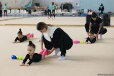 Məşhur bolqar gimnast Katrin Taseva Bakıda ustad dərsi keçir (FOTO)
