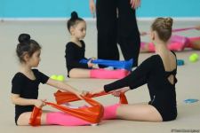 Məşhur bolqar gimnast Katrin Taseva Bakıda ustad dərsi keçir (FOTO)