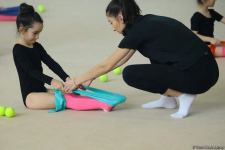 Məşhur bolqar gimnast Katrin Taseva Bakıda ustad dərsi keçir (FOTO)