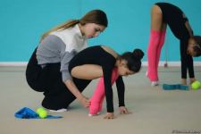 Məşhur bolqar gimnast Katrin Taseva Bakıda ustad dərsi keçir (FOTO)
