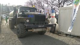 RSK və BQXK-ya məxsus maşınlar aksiya ərazisindən keçib (FOTO)
