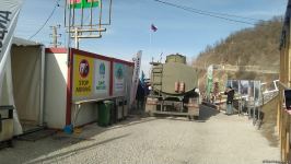 RSK və BQXK-ya məxsus maşınlar aksiya ərazisindən keçib (FOTO)
