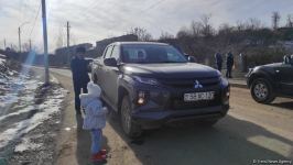 Beynəlxalq səyahətçilər Şuşada uşaqlara hədiyyələr veriblər (FOTO)