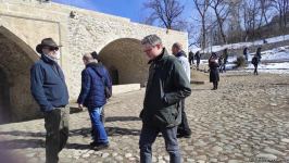 Beynəlxalq səyahətçilər Şuşa qalasında olublar (FOTO)