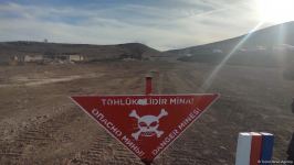 Xarici səyahətçilər Füzulidə minalardan təmizləmə prosesi ilə tanış olublar (FOTO)