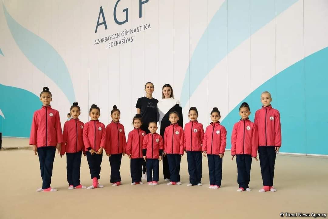 Məşhur bolqar gimnast Katrin Taseva Bakıda ustad dərsi keçir (FOTO)