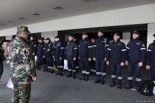 FHN xilasetmə qüvvələri Türkiyəyə yola salınır (FOTO)