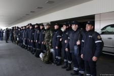 FHN xilasetmə qüvvələri Türkiyəyə yola salınır (FOTO)