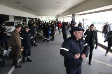 FHN xilasetmə qüvvələri Türkiyəyə yola salınır (FOTO)
