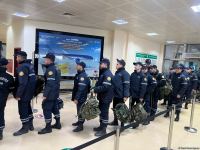 FHN xilasetmə qüvvələri Türkiyəyə yola salınır (FOTO)