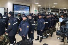 FHN xilasetmə qüvvələri Türkiyəyə yola salınır (FOTO)