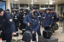 FHN xilasetmə qüvvələri Türkiyəyə yola salınır (FOTO)